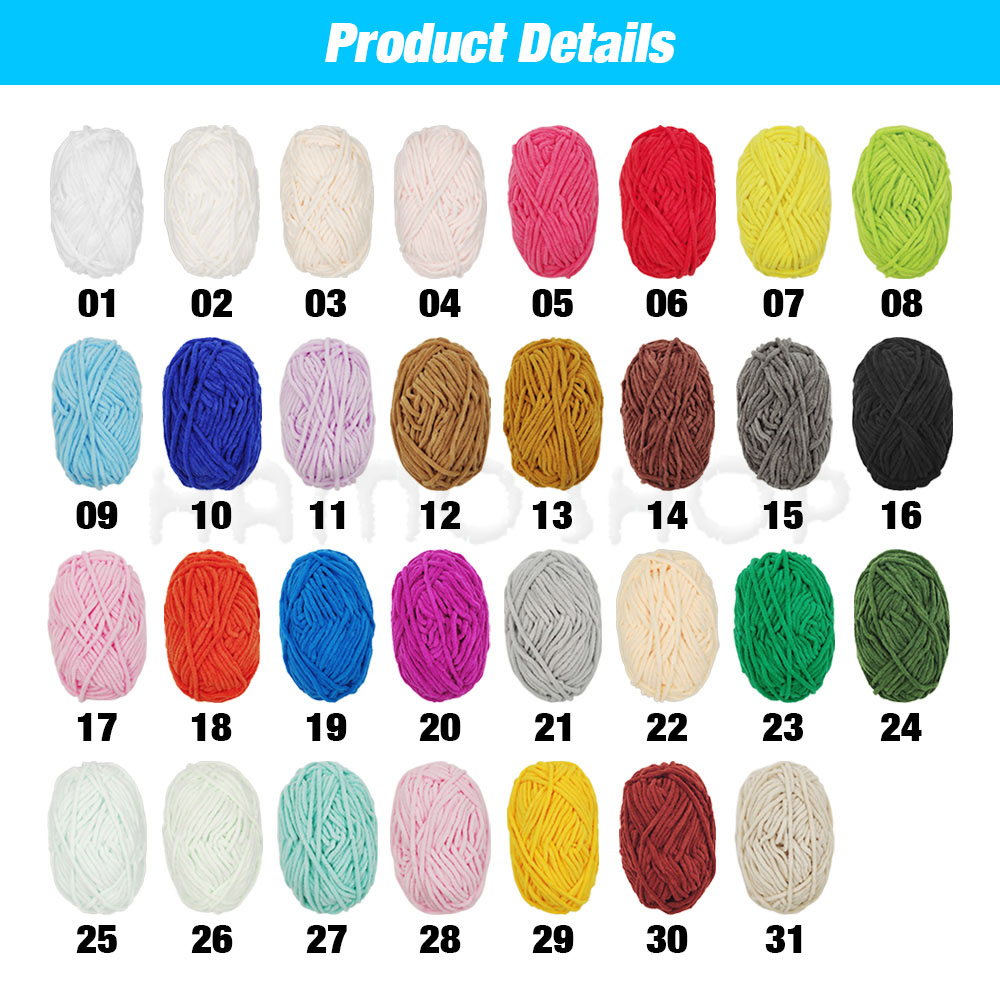 50g/Ball Ice Stripe Line Yarn  - Wool Blanket Herringbone 评论和价格