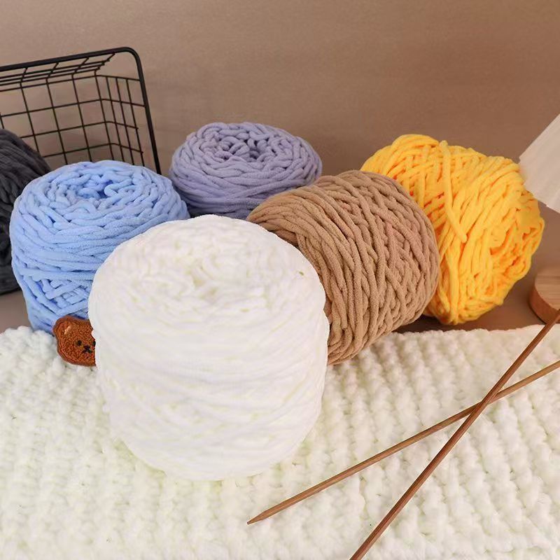 3PCS 300g Chenille Knitting Ya - Wool Blanket Herringbone 评论和价格