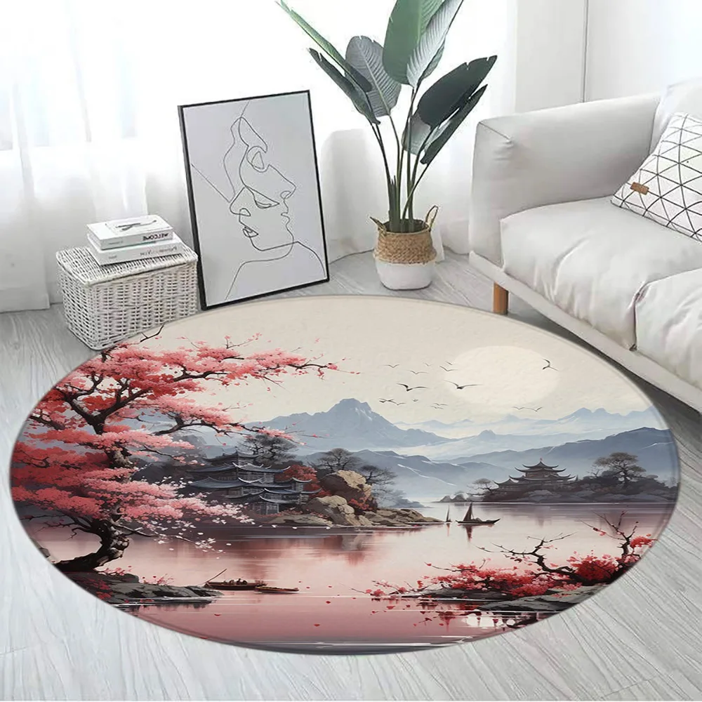 Japanese Koi & Cherry Blossom  - Japanese Home Textiles 评论和价格