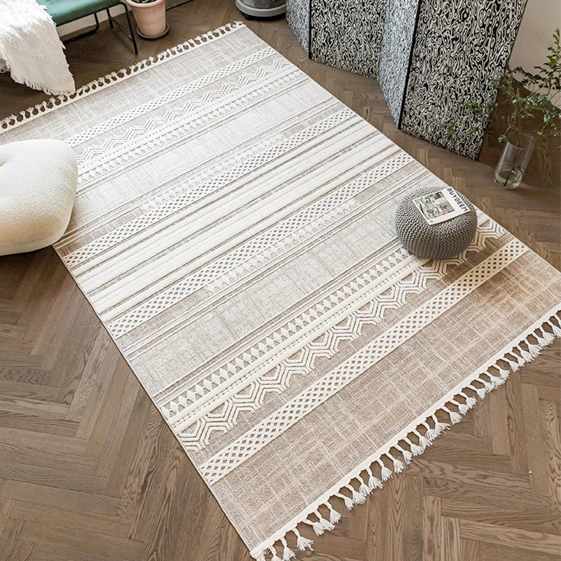 Moroccan Tassel Hand Woven Are - Japanese Home Textiles 评论和价格