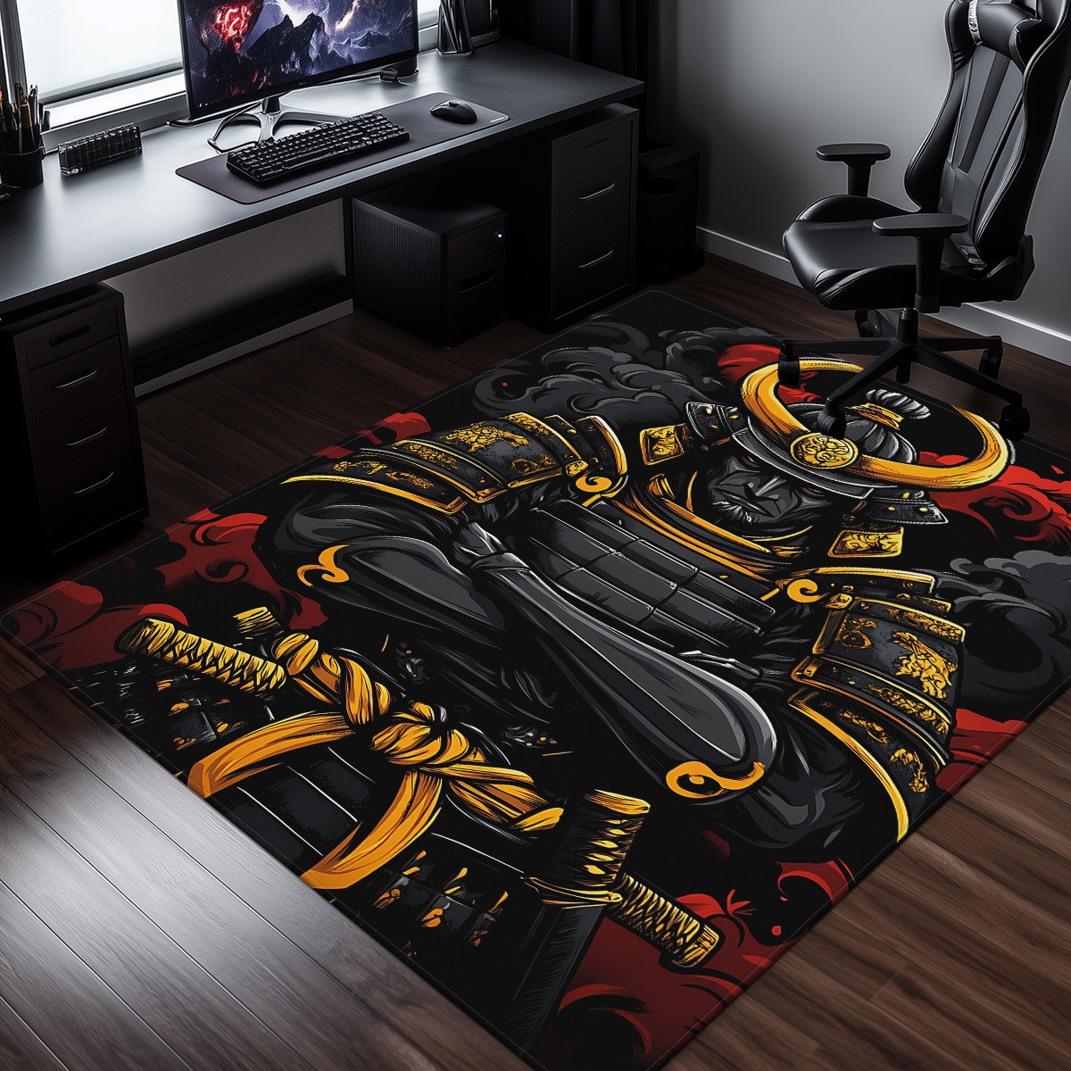 Samurai Armor Warrior Japanese - Japanese Home Textiles 评论和价格