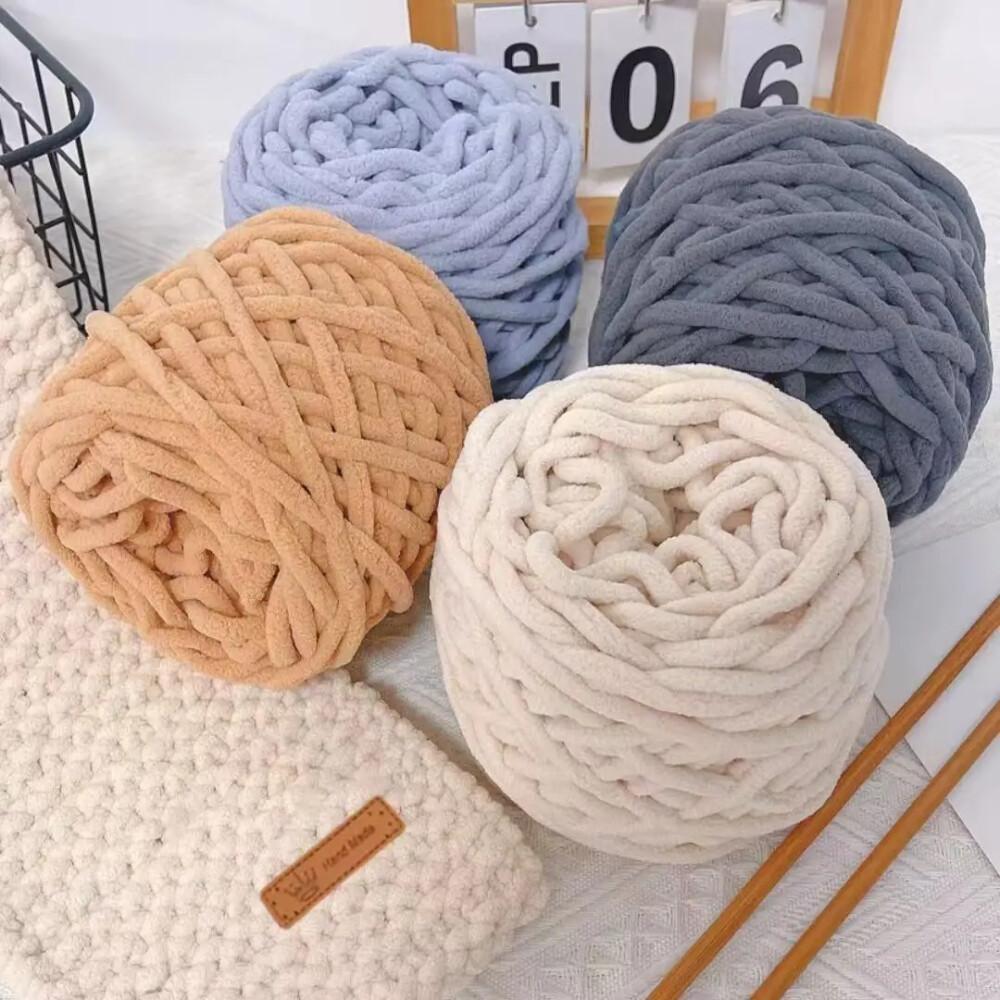 1PCS 100g Chenille Knitting Ya - Wool Blanket Herringbone 评论和价格