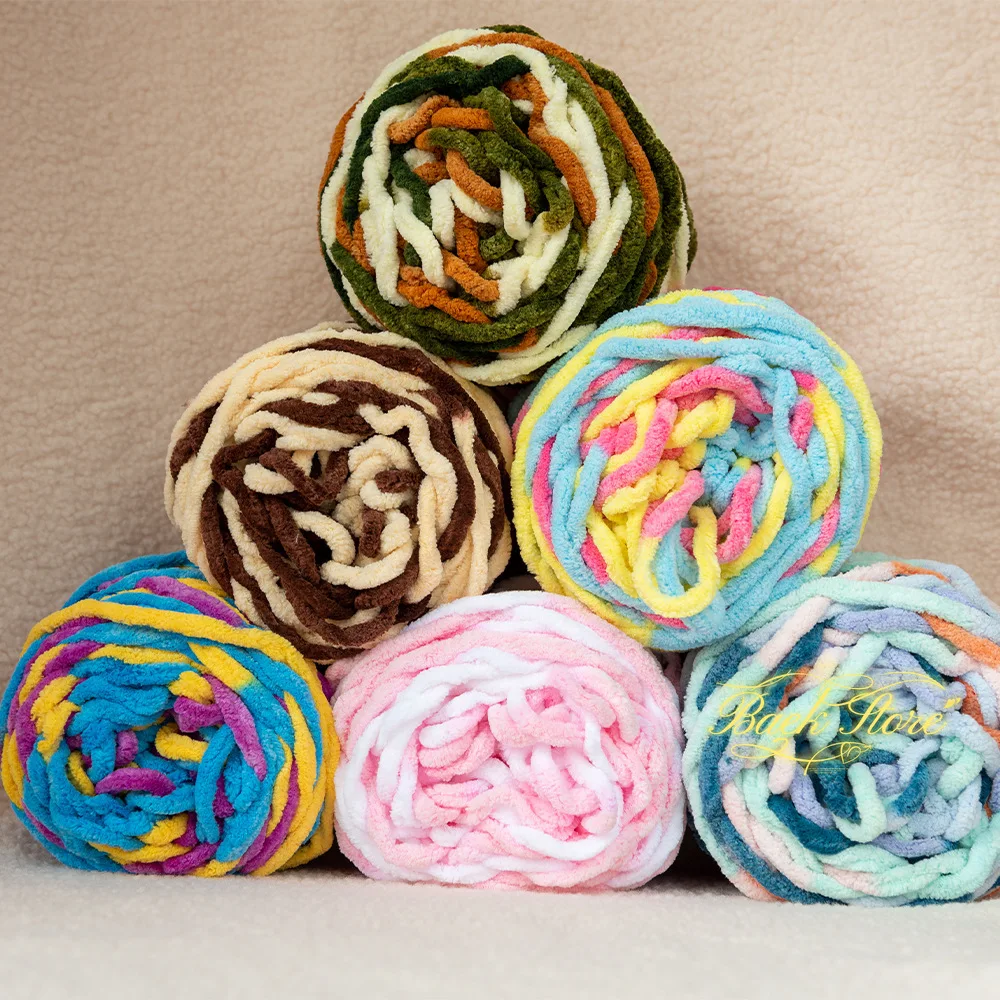 100g/Ball Blended Colorful Dye - Wool Blanket Herringbone 评论和价格