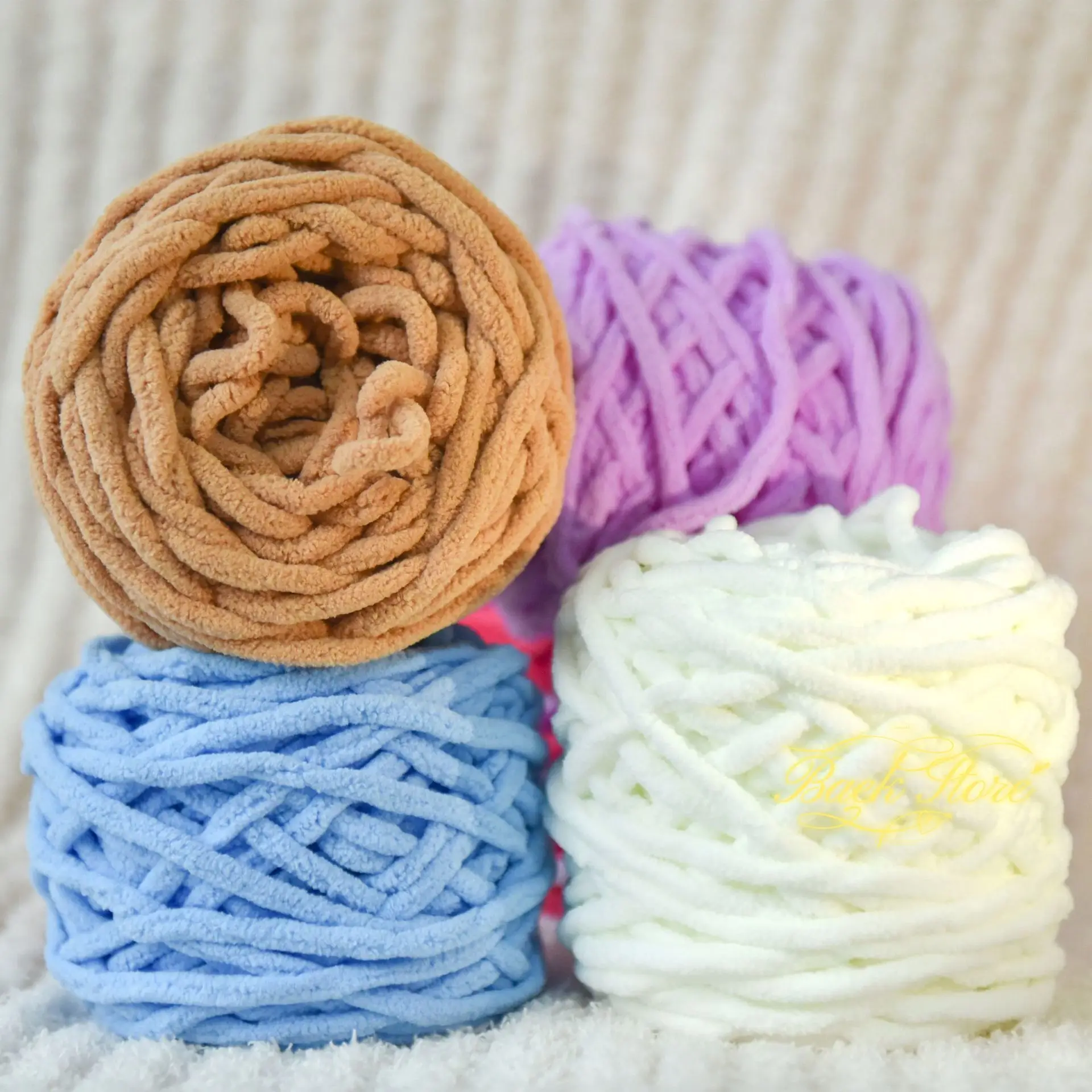 100g/Ball Blended Colorful Dye - Wool Blanket Herringbone 评论和价格